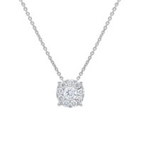 Collana Babila Milano Donna Magic Collection in Oro bianco Diamante 0.40 Ct 227550 - 227550